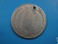 Сребърна монета 20 кройцера 1756 