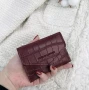 Малко дамско портмоне в бордо, снимка 1