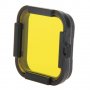 Филтър за подводно снимане за GoPro Hero 4/5 Session, С рамка, Жълт/Червен, снимка 4