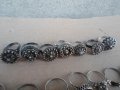 Колекция от 14 сребърни антикварни/ фолклорни дамски пръстена, снимка 2
