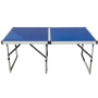Сгъваема водоустойчива маса с алуминиева рамка и син PVC плот, снимка 1