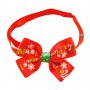 Коледна папийонка, нашийник за куче Коледни кучешки аксесоари, снимка 3