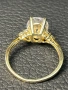 Златен пръстен венчална халка кубичен циркон ЧИСТО НОВ Gold halka venchalna prasten, снимка 5