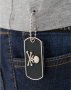 PHILIPP PLEIN 'Squeeze It' Air Force Skull Slim Fit Мъжка Тениска size L (S / M), снимка 5