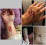 Временни татуировки за хелуин и ежедневно ползване, снимка 12