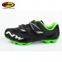 Детски 0бувки за колоездене Northwave HAMMER JUNIOR MATT BLACK - ELECTRIC GREEN / Номер 31, 32, 33, снимка 4