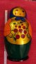 Матрьошка, разклонител за гирлянди, коледни лампички, СССР. , снимка 14