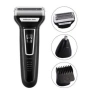 Машинка за подстригване с приставки за брада и нос 3в1 KEMEI KM-6558 , снимка 2
