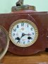 Превъзходен антикварен колекционерски френски каминен часовник , снимка 5