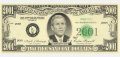 USA 2001 DOLLARS 2001 BUSH NOVELTY NOTE. UNC, снимка 2