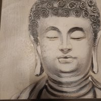 🪔🏩 Буда здраве🍀  щастие 🌹любов 🍀просперитет релефна картина, снимка 3 - Картини - 43316758