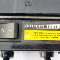 Товарна вилка. аналогов тестер за акумулаторни батерии 12, 6V.Battery Tester , снимка 5 - Други инструменти - 39417165