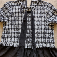 Елегантна блуза Zara, снимка 4 - Корсети, бюстиета, топове - 36573963