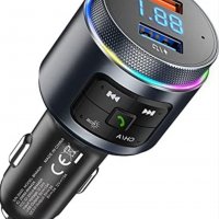 FM трансмитер за кола Bluetooth 5.0, снимка 1 - Аксесоари и консумативи - 38596922