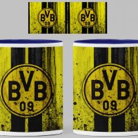 Чаша Борусия Дортмунд Borussia Dortmund Керамична, снимка 4 - Фен артикули - 34783906