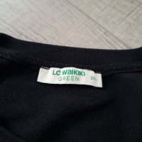 Черна блуза с дълъг ръкав LCW, снимка 2 - Блузи - 39401190