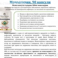 Dr.Nature Монолаурин, 90 капсули, снимка 3 - Хранителни добавки - 39572018