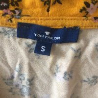 Tom Tailor блузка на цветя S, снимка 3 - Блузи с дълъг ръкав и пуловери - 32269283