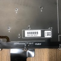 Клавиатура за Dell Precision M3800 XPS 15 9530 Black Without FRAME Backlit US, снимка 4 - Части за лаптопи - 34796186