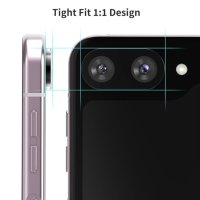 протектор за камера за Samsung Galaxy Z Flip5 (черен), снимка 2 - Фолия, протектори - 43774171