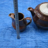 Чайник каничка и 2 чаши, снимка 5 - Антикварни и старинни предмети - 35281823