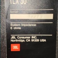 Продавам трилентови колони JBL TLX 30 8″ 120 w, снимка 4 - Тонколони - 43604353