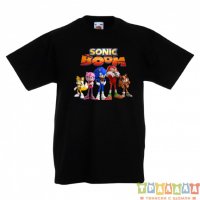 Детска тениска Соник Sonic the Hedgehog Sonic Boom 1, снимка 2 - Детски тениски и потници - 32943229