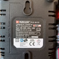 20 V - 4.5 Ah - Комплект Батерия и зарядно Parkside/Парксайд , снимка 3 - Други инструменти - 44026743