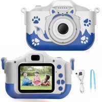 Дигитален детски фотоапарат STELS Q70s, 64GB SD карта, Игри, Снимки, снимка 5 - Други - 44043560