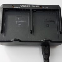 Canon CA-400 Dual Li-Ion Camcorder Battery Charger , снимка 1 - Батерии, зарядни - 26687879