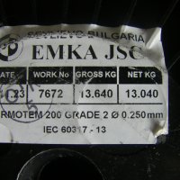 Бобинажен, намотъчен, емайлиран меден проводник ПЕТ-2С ,Ф 0.25мм , снимка 8 - Друга електроника - 43870462