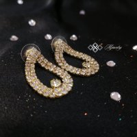 Луксозен дамски комплект бижута с кристали от 2 части “Claudia”, снимка 5 - Бижутерийни комплекти - 43816926
