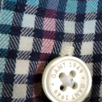 Gant Men`s Tech Prep Twill Multucoloured Long Sleeve Casual Check Shirt Size XL, снимка 12 - Ризи - 43252867