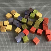 Дървени разноцветни кубчета, снимка 4 - Конструктори - 35384968