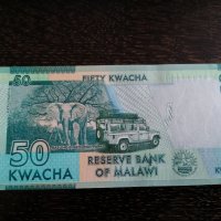 Банкнота - Малави - 50 квача UNC | 2016г., снимка 2 - Нумизматика и бонистика - 27050781