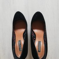 Страхотни черни обувки Atmosphere, снимка 4 - Дамски обувки на ток - 26421116
