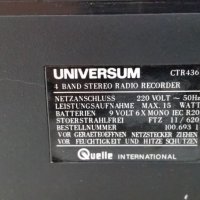Радиокасетофон Universum CTR 4361, снимка 6 - Радиокасетофони, транзистори - 26531381
