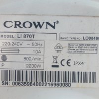 Платка-програматор от пералня Crown LI 870 T , снимка 5 - Перални - 33359700