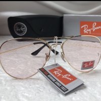 Ray-Ban RB 3026  прозрачни слънчеви очила Рей-Бан авиатор, снимка 6 - Слънчеви и диоптрични очила - 28385666