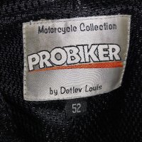 Motorcycle Collection PROBIKER 52 Черен моторджийски панталон от естествена кожа / рокер /, снимка 14 - Спортни дрехи, екипи - 43517627