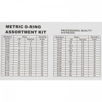 Асортимент уплътнителни пръстени(О-пръстени) в кутия /419 бр. к-т/, снимка 4 - Аксесоари и консумативи - 43849309