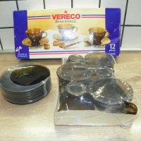 Стъклен Сервиз от соца, VERECO France, Кореком ~1978, снимка 9 - Антикварни и старинни предмети - 36866487