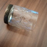 Кристални ракиени чашки с позлатено дъно за ценители – произход Русия  Цена 45 лв., снимка 11 - Чаши - 27761271