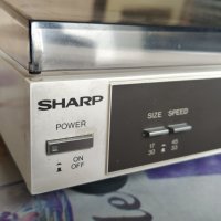 ✅ ГРАМОФОН ПОЛУ-АВТОМАТИК SHARP-111H(W)❗, снимка 4 - Грамофони - 43414703