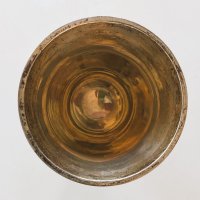 Масивна еврейска чаша, бокал, снимка 2 - Антикварни и старинни предмети - 43151643