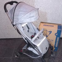 Бебешка лятна количка Kikka Boo Cloe Light Grey, снимка 1 - Детски колички - 43595608