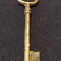 Голям стар бронзов ключ перфектно състояние за КОЛЕКЦИОНЕРИ 41008, снимка 5 - Други ценни предмети - 43279576