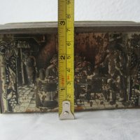 Много стара кутия метал ламарина антика, снимка 3 - Други ценни предмети - 33071599