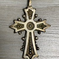 Уникален старинен кръст, снимка 2 - Антикварни и старинни предмети - 34958819