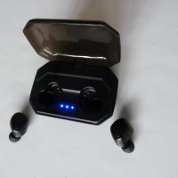 блутут слушалки тип тапи Antimi SP8 Plus, снимка 3 - Bluetooth слушалки - 34743511